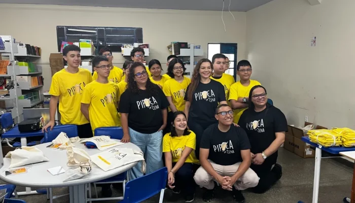 Projeto Pipoca em Cena retorna a Manaus com oficinas de cinema para alunos da rede pública