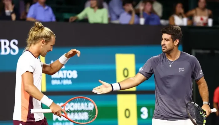 Rafael Matos e Orlando Luz superam italianos e alcançam a semifinal do Masters 1000 de Cincinnati