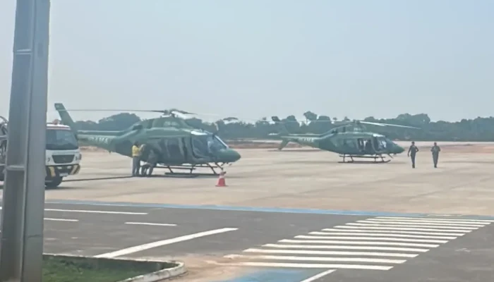 Reforço aéreo federal chega a Manaus para intensificar combate às queimadas no Amazonas