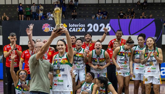 Sampaio Basquete conquista o tetra na Liga Nacional de Basquete Feminino 2026