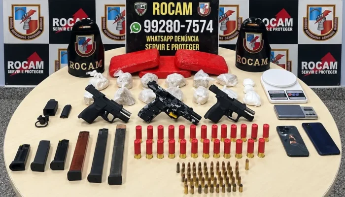 Segurança em Manaus: Dupla é presa após ataque a capitão da PM na Zona Norte