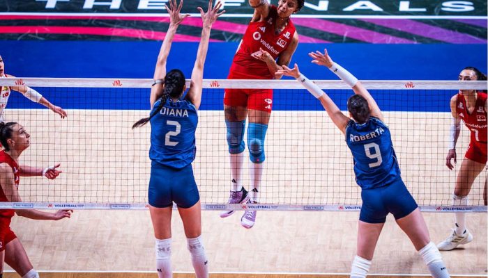 Seleção feminina de vôlei do Brasil amarga quinto vice-campeonato na Liga das Nações