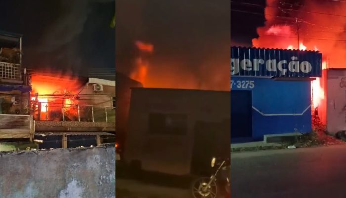 Série de incêndios mobiliza equipes de socorro em diferentes zonas de Manaus