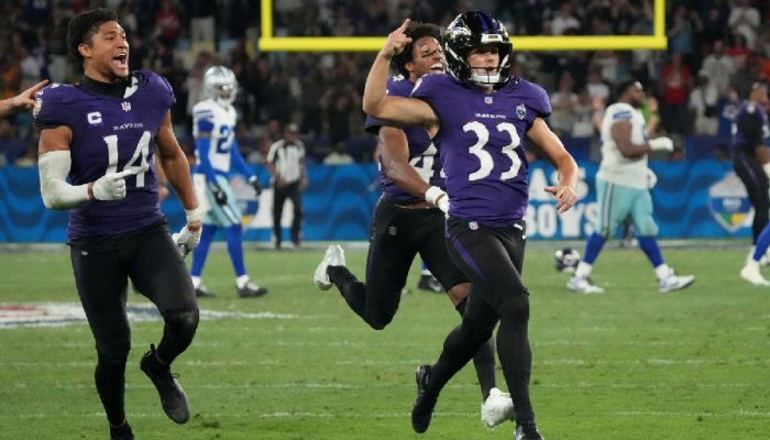Vitória dramática dos Ravens sobre Cowboys marca a estreia da NFL no Brasil